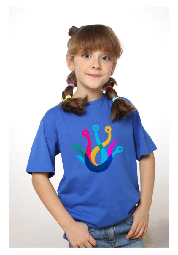 Camiseta Personalizada Niños Azul