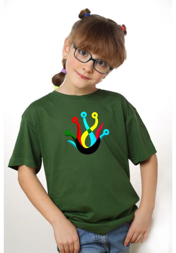 Camiseta Personalizada Niños Verde