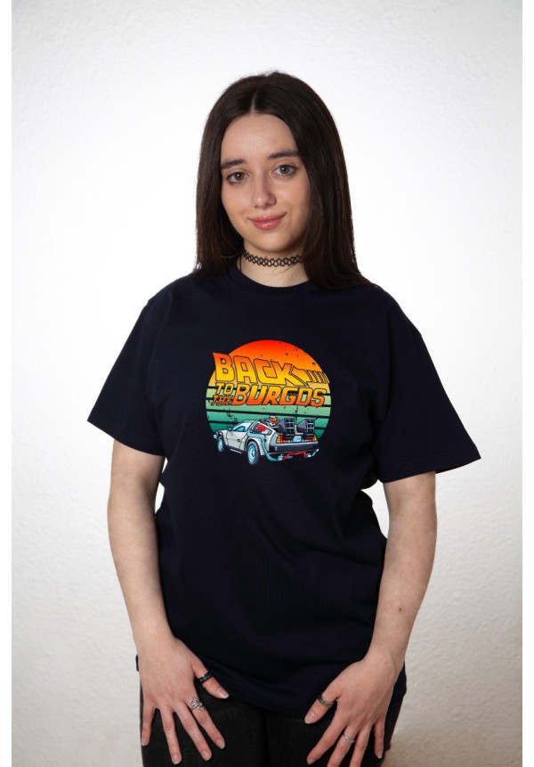 Camiseta Azul Navy Back To The Burgos