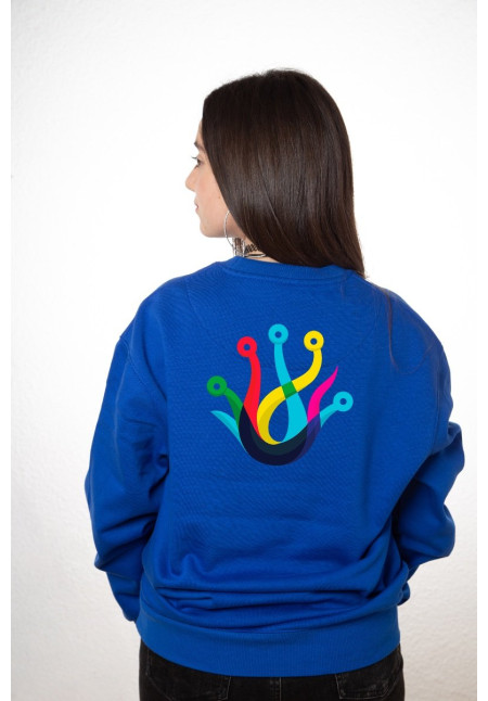 Sudadera Personalizada Unisex Azul