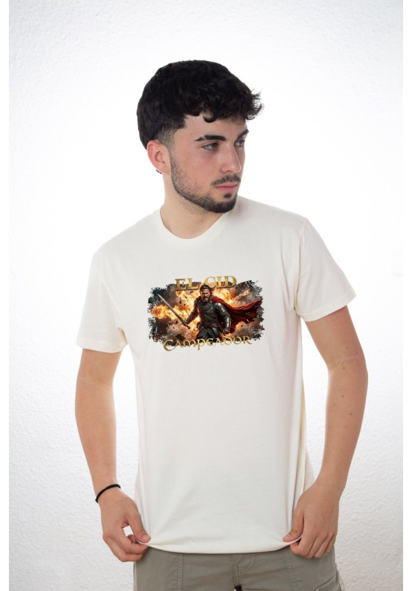 Camiseta Beige Cid Guerrero
