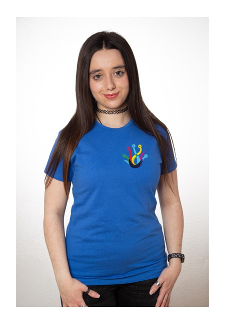 Camiseta Personalizada Mujer Azul