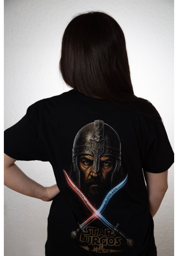 Camiseta Negra Star Burgos Cid