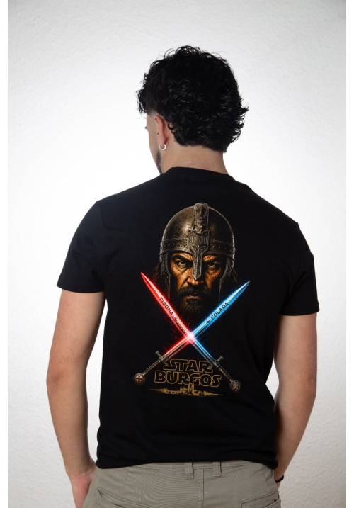 Camiseta Negra Star Burgos Cid