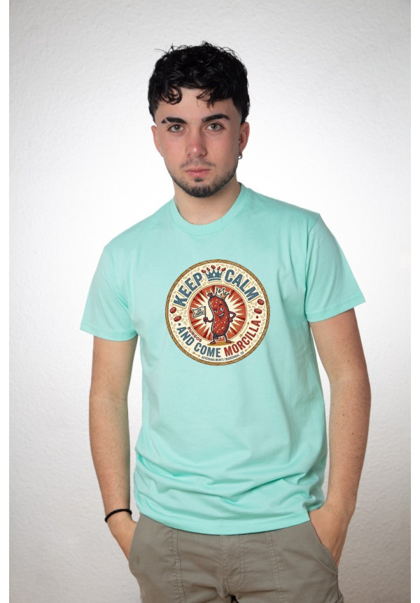 Camiseta Aqua Keep Calm Morcilla