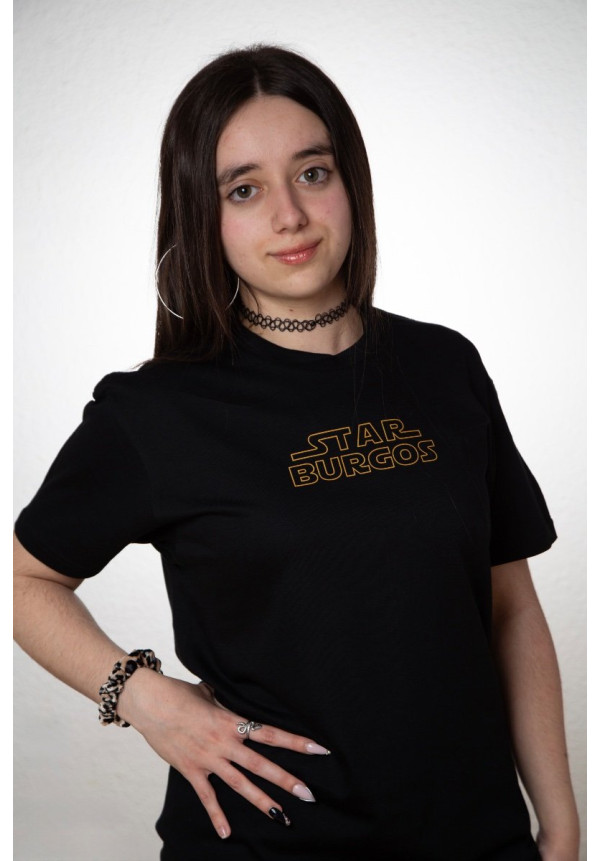 Camiseta Negra Star Burgos Casco