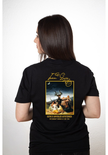 Camiseta Negra Goya El Aquelarre