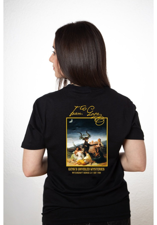 Camiseta Negra Goya El Aquelarre