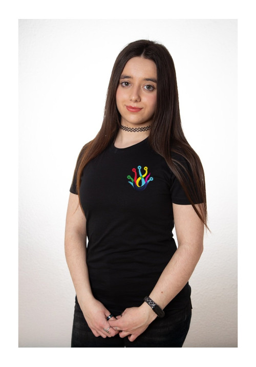 Camiseta Personalizada Mujer Negra