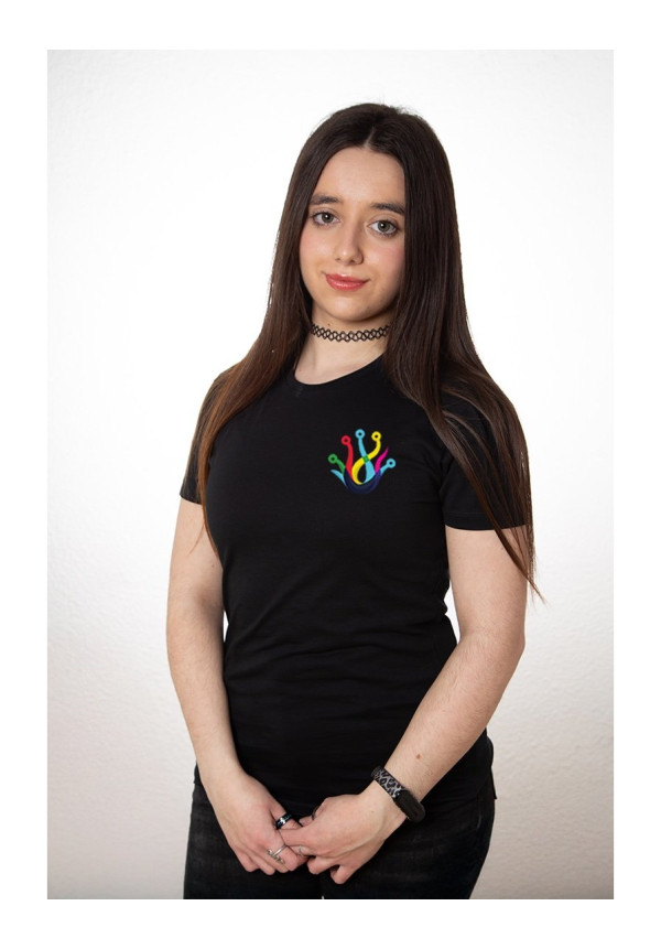 Camiseta Personalizada Mujer Negra