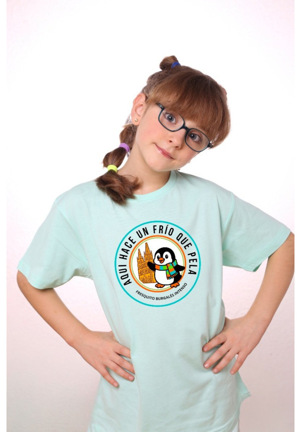 Camiseta Aqua Niñ@ Pinguino 01