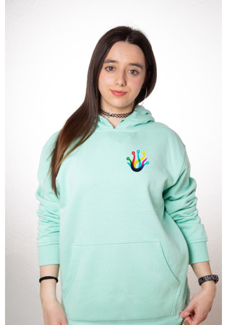 Sudadera Personalizada Unisex Capucha Aqua