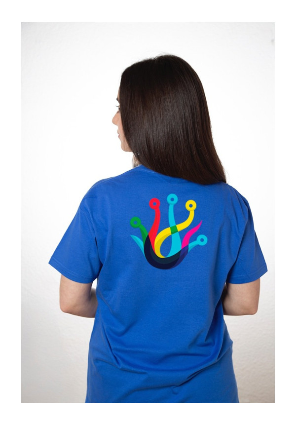 Camiseta Personalizada Unisex Azul