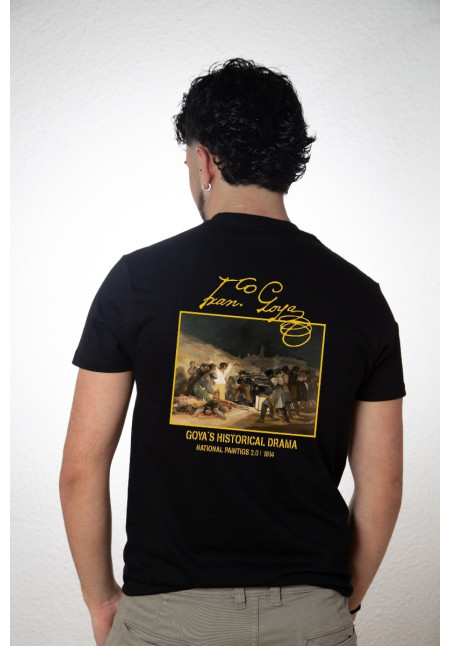 Camiseta Negra Goya Los Fusilamientos
