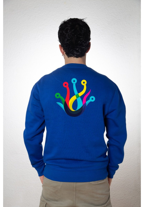 Sudadera Personalizada Unisex Azul