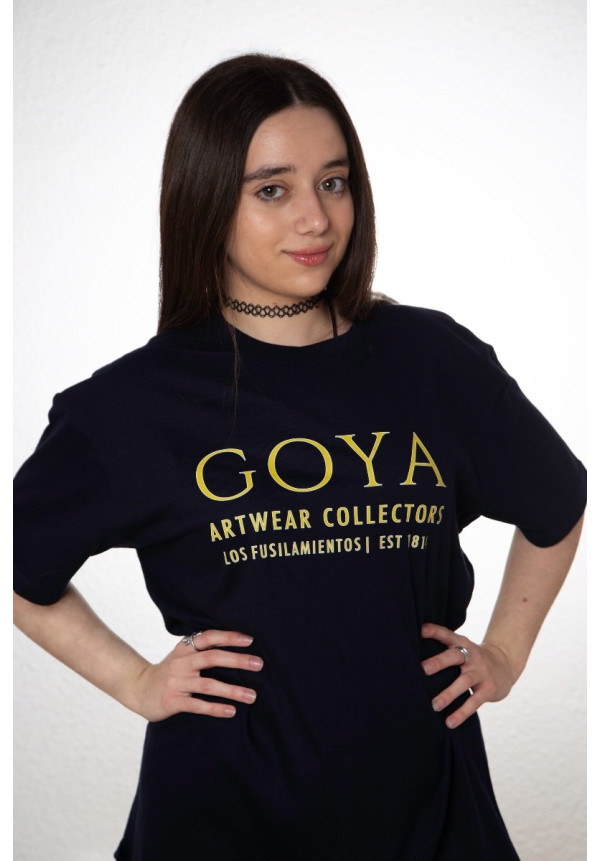Camiseta Azul Navy Goya Los Fusilamientos V2