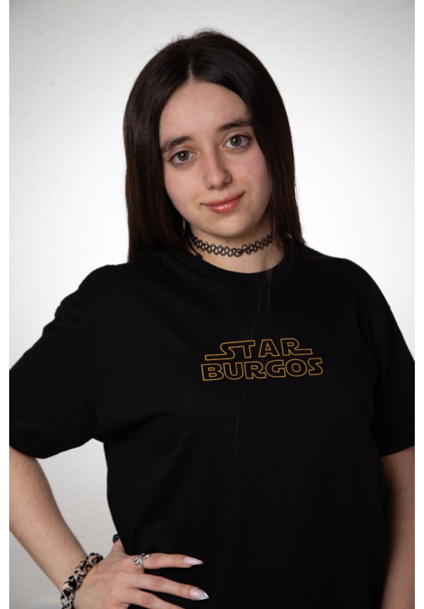 Camiseta Negra Star Burgos Cid