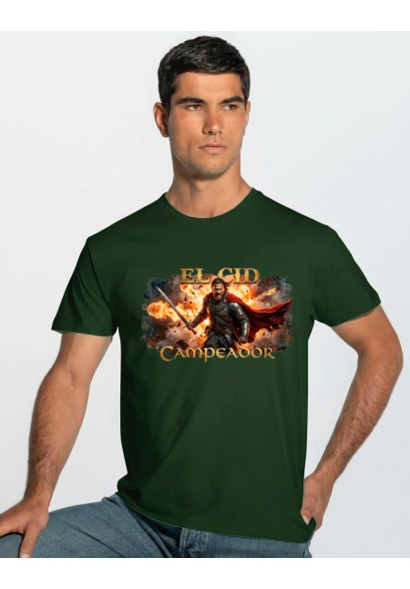 Camiseta Verde El Cid Guerrero