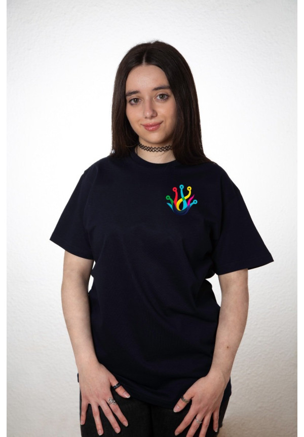Camiseta Personalizada Unisex Azul Navy