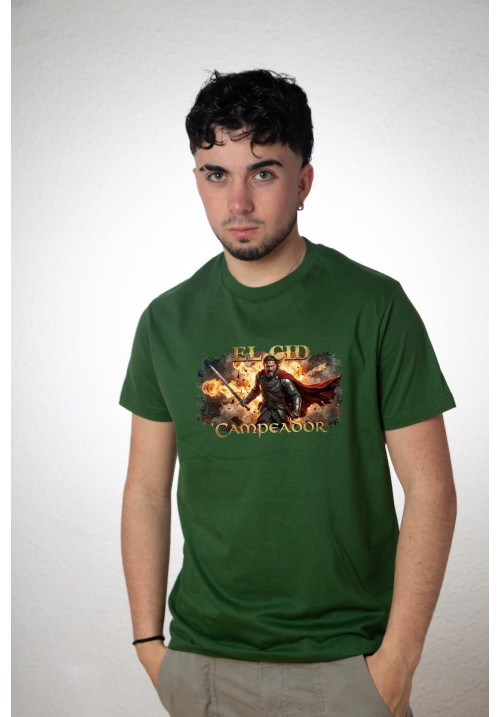 Camiseta Verde El Cid Guerrero