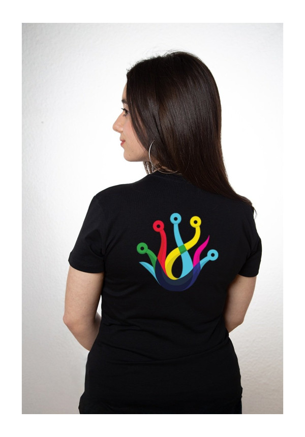 Camiseta Personalizada Mujer Negra