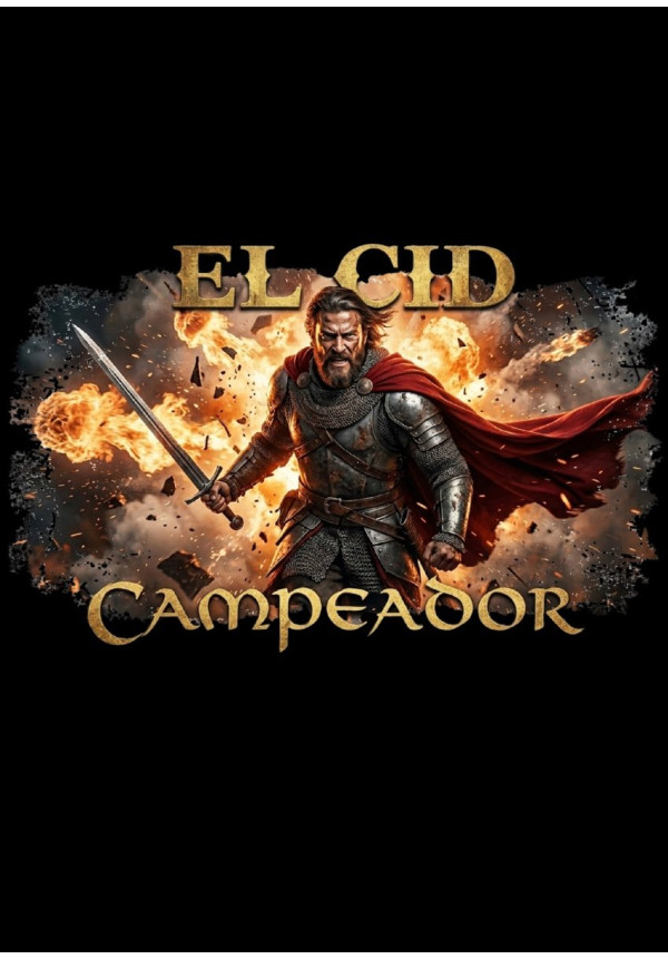 Camiseta Blanca El Cid Guerrero