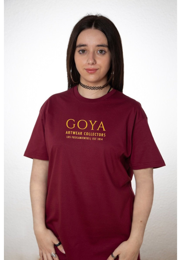 Camiseta Granate Goya Los Fusilamientos V2