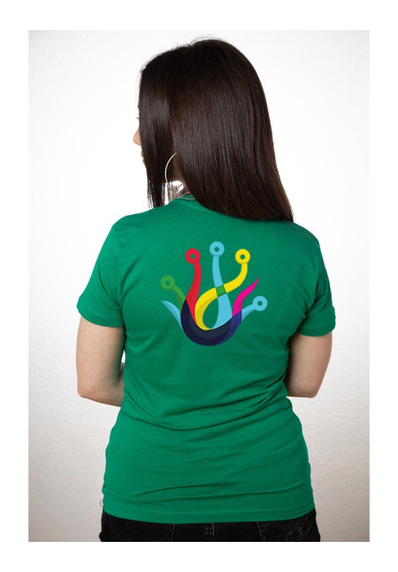 Camiseta Personalizada Mujer Verde