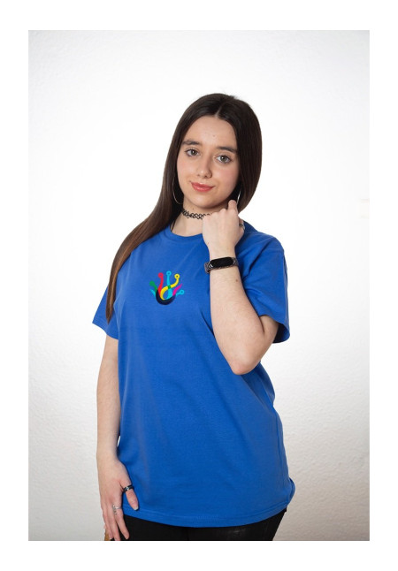 Camiseta Personalizada Unisex Azul