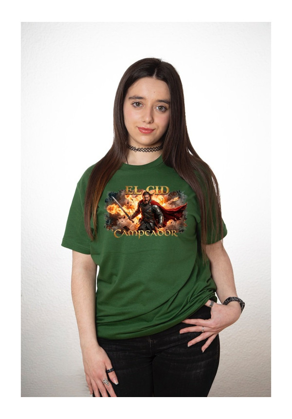 Camiseta Verde El Cid Guerrero