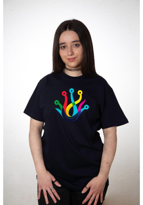 Camiseta Personalizada Unisex Azul Navy