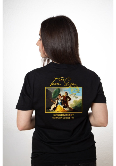 Camiseta Negra Goya El Quitasol