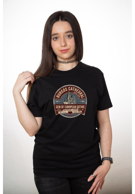 Camiseta Negra Colección Histórica Catedral Camiseta Negra Colección Histórica Catedral