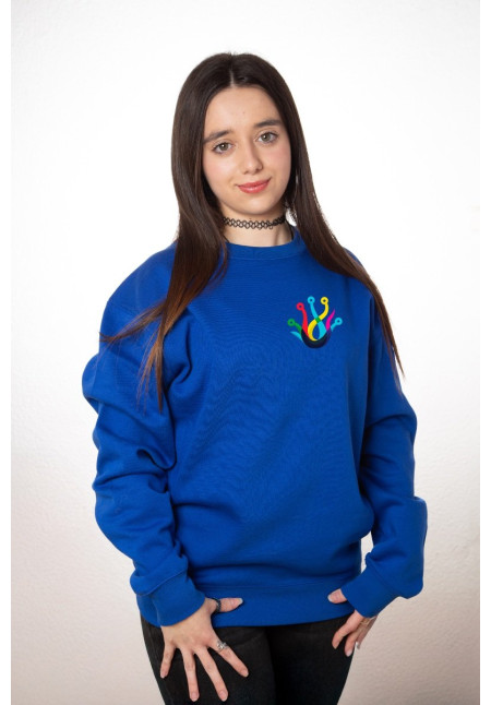 Sudadera Personalizada Unisex Azul
