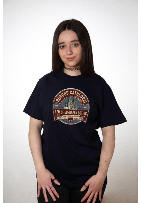 Camiseta Azul Navy Colección Histórica Catedral Camiseta Azul Navy Colección Histórica Catedral