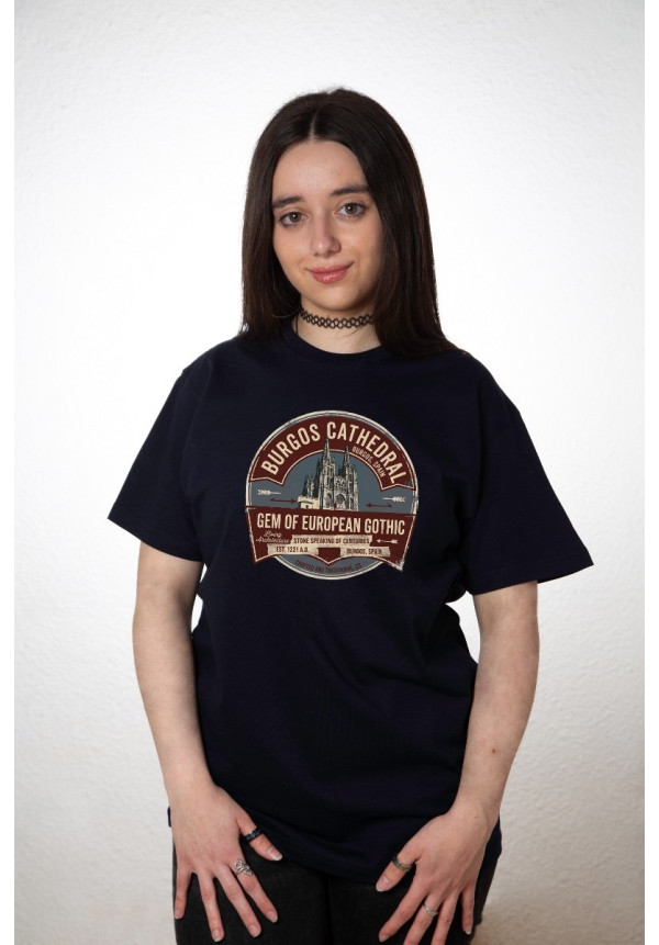 Camiseta Azul Navy Colección Histórica Catedral