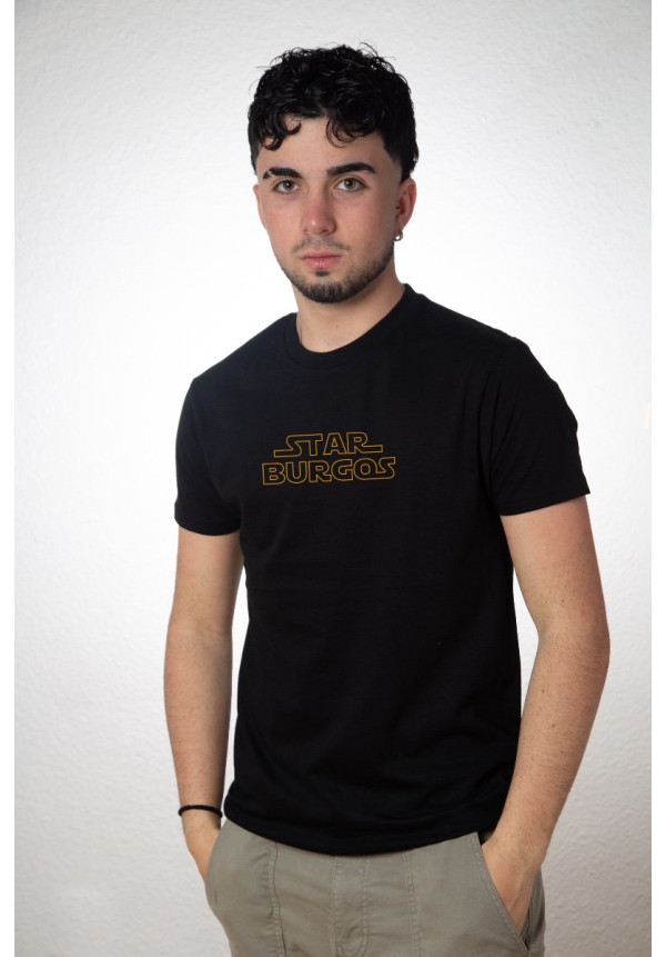 Camiseta Negra Star Burgos Casco