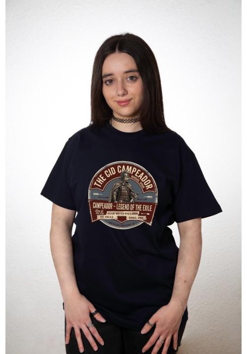 Camiseta Azul Navy Colección Histórica Cid