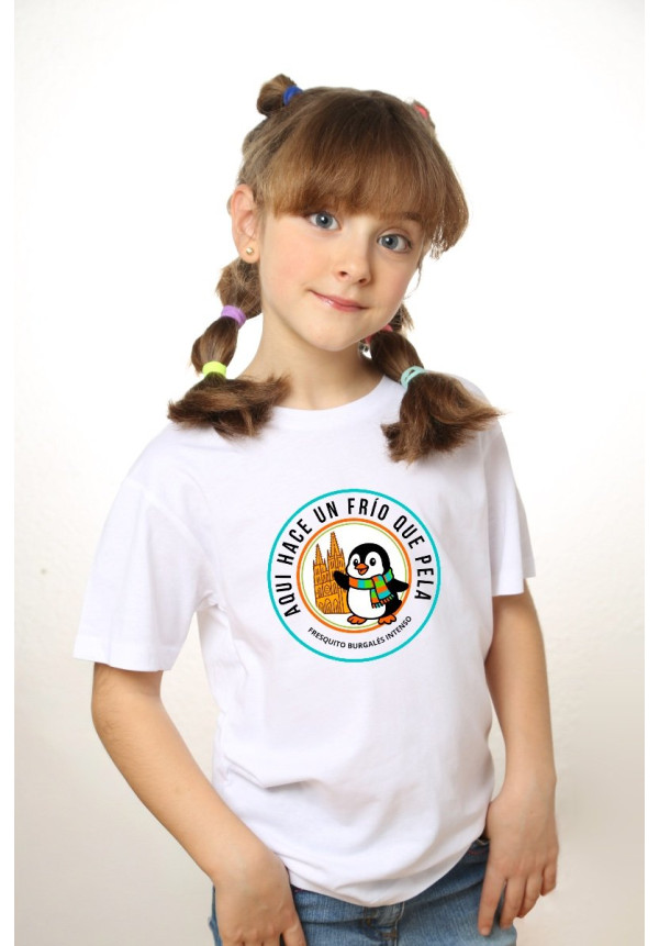 Camiseta Blanca Niñ@ Pinguino 02