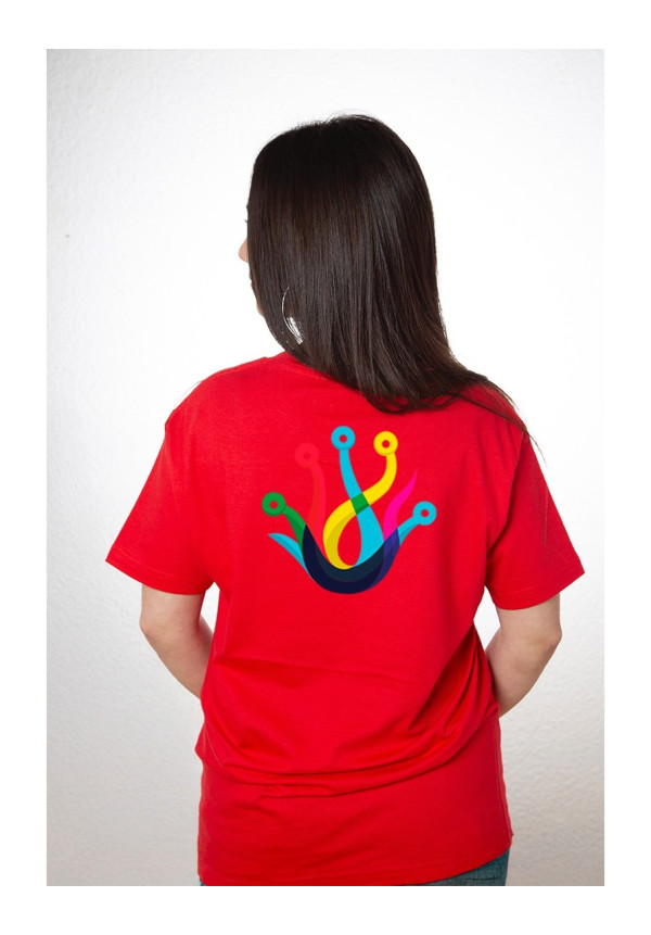 Camiseta Personalizada Unisex Roja