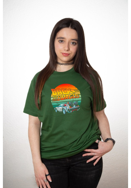 Camiseta Verde Back To The Burgos Camiseta Verde Back To The Burgos