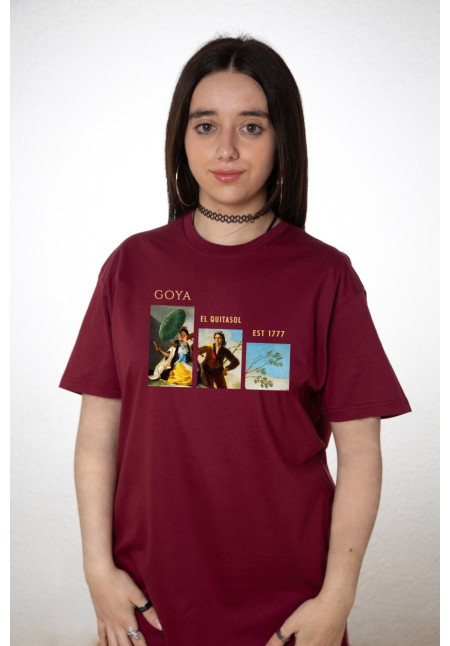 Camiseta Granate Goya El Quitasol V2