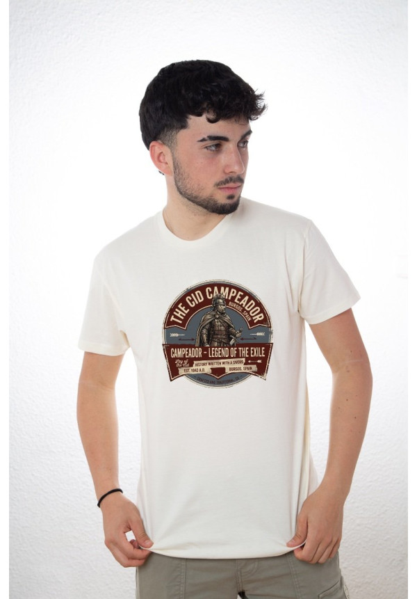Camiseta Beige Colección Histórica Cid