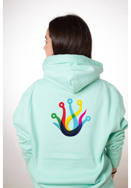 Sudadera Personalizada Unisex Capucha Aqua