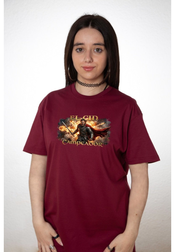 Camiseta Granate El Cid Guerrero