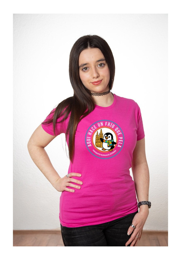 Camiseta Fucsia Pinguino 03