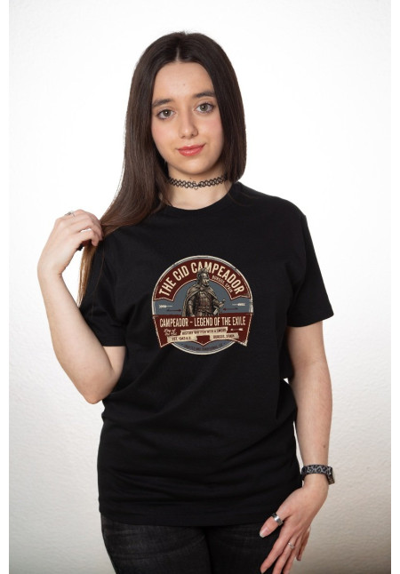 Camiseta Negra Colección Histórica Cid Camiseta Negra Colección Histórica Cid