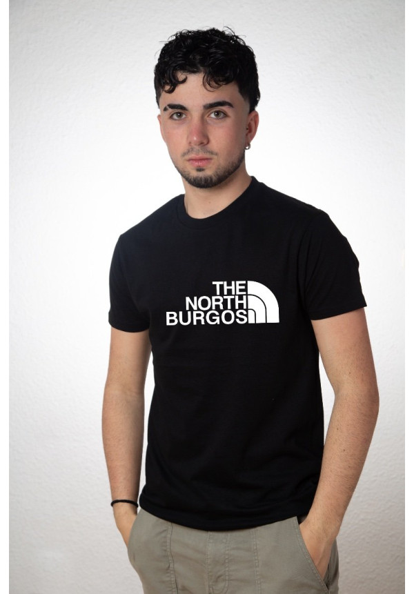 Camiseta Negra The North Burgos Negra Modelo 01