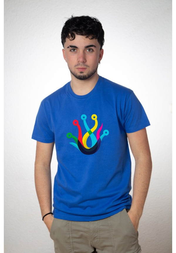 Camiseta Personalizada Unisex Azul