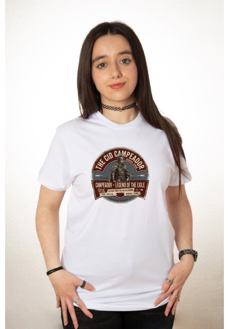 Camiseta Blanca Colección Histórica Cid Camiseta Blanca Colección Histórica Cid